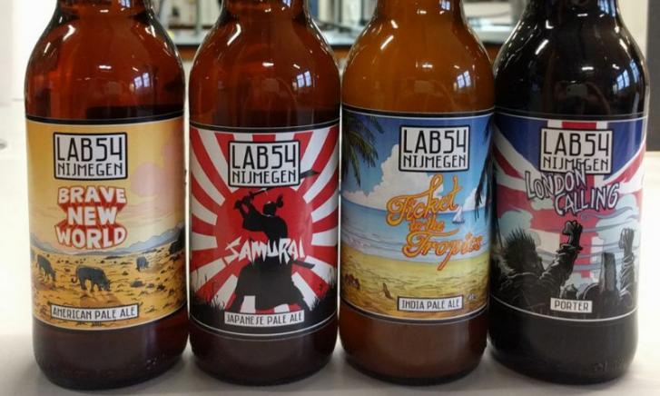 Bier van brouwerij LAB54 uit Nijmegen